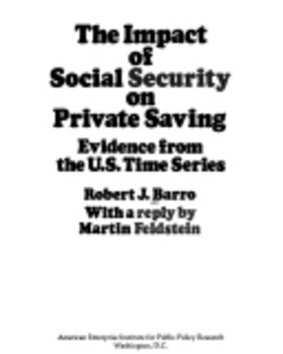 The Impact of Social Security on Private Savings---Evidence from the U.S. Time Series